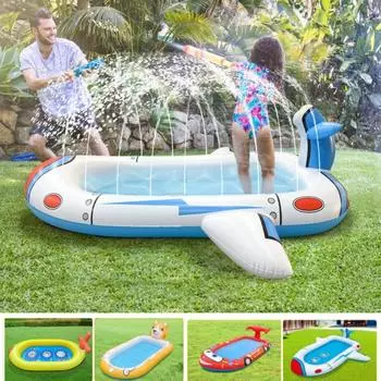 Детский надувной коврик для бассейна, игры на открытом воздухе, игрушки для бассейна, лужайка, летняя вечеринка у бассейна 180cm
