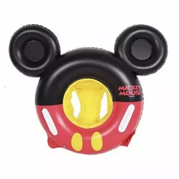 Детский надувной круг для плавания, надувной круг для плавания, вспомогательное средство для плавания с ручкой, надувной круг для бассейна, пляжа, моря, купания, игры в воде, товары для бассейна, игрушки для малышей CosRuRu