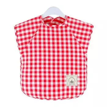 Детский нагрудник для еды, водонепроницаемый фартук без рукавов, комбинезон для еды, антигрязный, антигрязный, ручная работа по росписи глиной, рабочая одежда для девочек и мальчиков 90