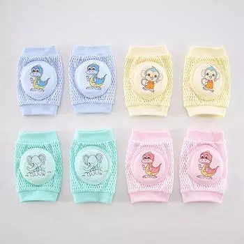 Детский наколенник для малышей, защитный локоть для ползания, защита для колена младенцев и малышей random color