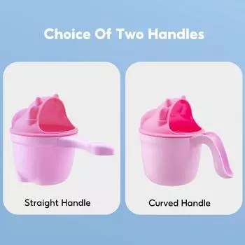 Детский ополаскиватель для шампуня Защитите глаза вашего ребенка Шапочка для шампуня Многофункциональные принадлежности для купания Средства для душа для детей розовый