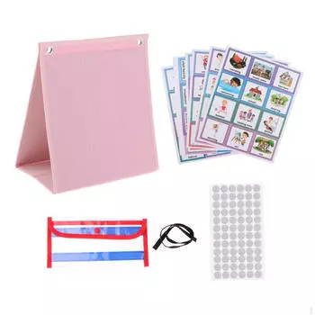 Детский органайзер на каждый день - набор визуальных планировщиков для детей English