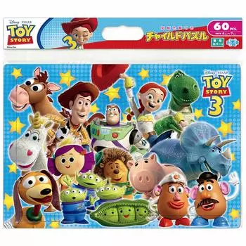 Детский пазл Disney из 60 деталей. Играть в историю Давайте вместе! (Игрушка 3) ДК-60-055