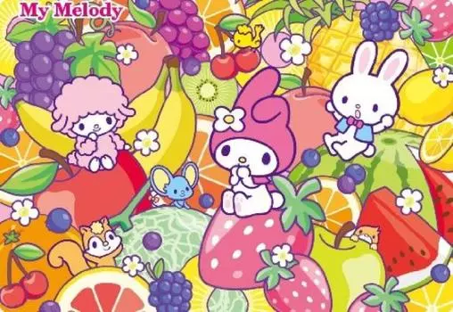 Детский пазл из 60 деталей My Fruit Party Melody s [Детский пазл]