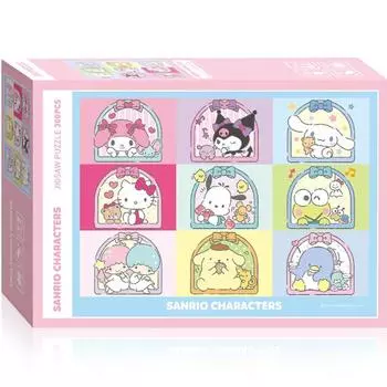 Детский пазл Sanrio Персонажи Коллекция SAN-A03-028, 300 деталей, разные цвета
