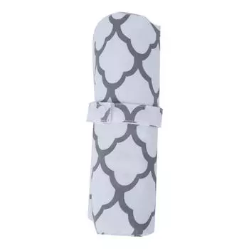 Детский пеленальный коврик Многофункциональный детский подгузник Водонепроницаемые покрытия для мочи Геометрия Белый