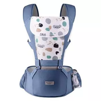 Детский переносной многофункциональный табурет для переноски, синий