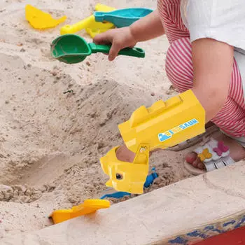 Детский песочный захват для игрушек Динозавр Детский пляж Улучшает координацию Подарок Портативный Универсальный