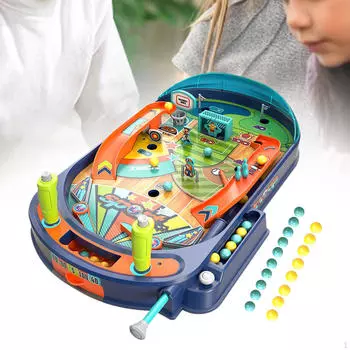 Детский пинбол-автомат с шариками для мальчиков и девочек дошкольного возраста 32 Marbles