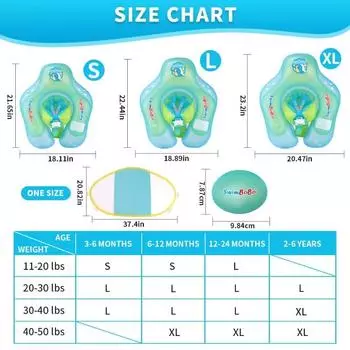 Детский плавательный круг 1 шт., детский плавательный круг на живот, солнцезащитный козырек для подмышек, синий поплавок, аксессуары для бассейна S