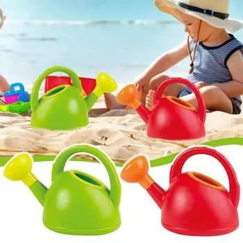 Детский пляжный игрушечный чайник, детская пляжная игрушка для игры в воду One Size зелёный