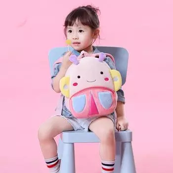 Детский плюшевый рюкзак для девочек, детский школьный рюкзак, милый рюкзак, маленький дорожный рюкзак