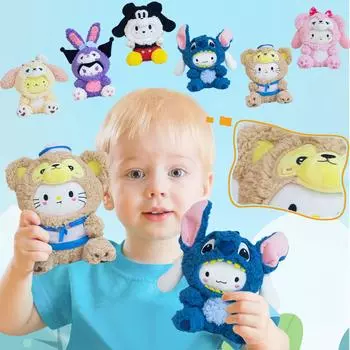 Детский подарок, плюшевая игрушка-кукла, милая плюшевая кукла, подарок на день рождения One Size