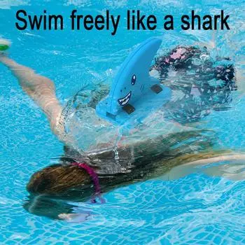 Детский поплавок для спины, детский плавник акулы, доска для плавания на спине, привлекательный цвет, вспомогательная поплавковая доска для бассейнов, озер, здоровая