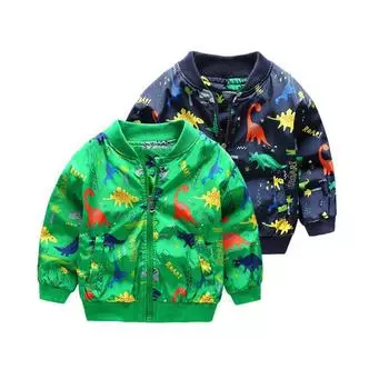 Детский повседневный плащ, весенне-осенняя модная куртка для мальчиков 90cm