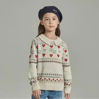 Детский праздничный свитер Hedges Hsw11kr51m Bg Beige/120