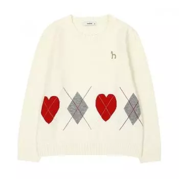 Детский пуловер Hedges Argyle Huf12kr53m Iv 110