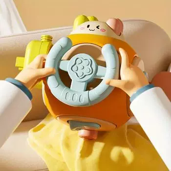 Детский развивающий мяч-головоломка с захватом руки, многогранный шестигранный куб, детские развивающие игрушки для раннего развития, Рождество оранжевый