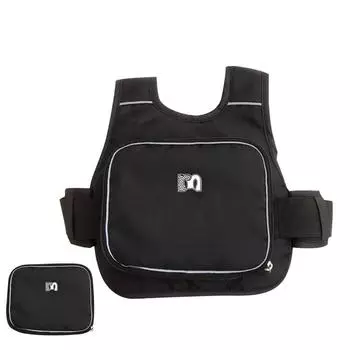 Детский ремень безопасности для мотоцикла из ткани Оксфорд, регулируемый ремень безопасности для детей от 1 до 12 лет чёрный