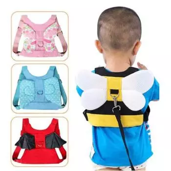 Детский ремень, держатель ремня, поводья, помощь в обеспечении безопасности ребенка, упряжь для ходьбы для малышей розовый