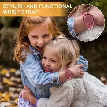 Детский ремешок на запястье для чехла-локатора AirTag, износостойкий защитный рукав с защитой от потери для Apple AirTag Band