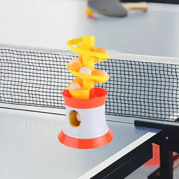 Детский робот для настольного тенниса с шариками, самостоятельная игра в пинг-понг с шариками для развлечения в помещении Electric Straight