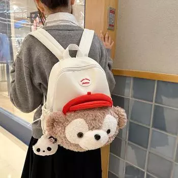 Детский рюкзак, детский сад, маленький рюкзак, женский школьный рюкзак чёрный