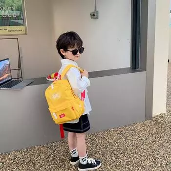 Детский рюкзак для мальчика, модный детский рюкзак для женщин, школьная сумка, рюкзаки для малышей для девочек, сумки для мам и детей one size чёрный