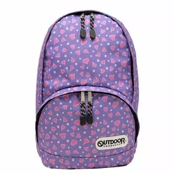 Детский рюкзак для мальчиков и девочек, подарок для младшей школы [товары для активного отдыха] (Стандартный/Сердце Фиолетовый) фиолетовый