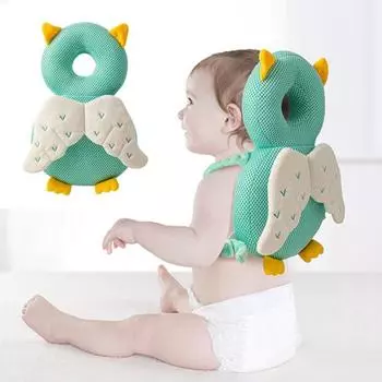 Детский рюкзак для защиты головы, мягкий, удобный, регулируемые ремни, полая конструкция, защита головы для детей от 0 до 3 лет A