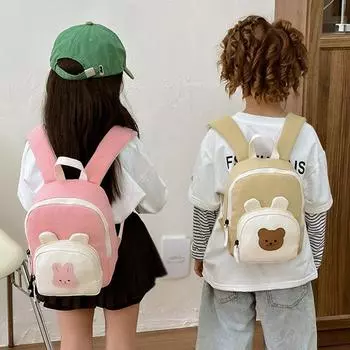 Детский рюкзак, школьный рюкзак с рисунком из мультфильма, цветные рюкзаки для мальчиков и девочек