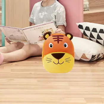 Детский рюкзак, сумка для книг с регулируемым плечевым ремнем, маленький плюшевый рюкзак, школьный рюкзак для