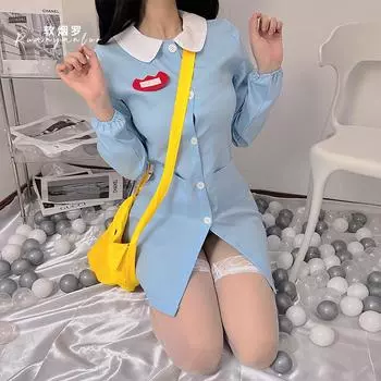 Детский сад нижнее белье косплей костюм платье работник по уходу за детьми милая девушка униформа S