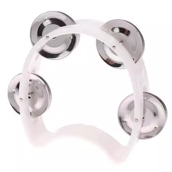 Детский сад Ручной тамбурин Металлические колокольчики Пластиковый погремушка Мяч Перкуссия Ktv Вечеринка Детская игра Игрушка Музыкальный инструмент