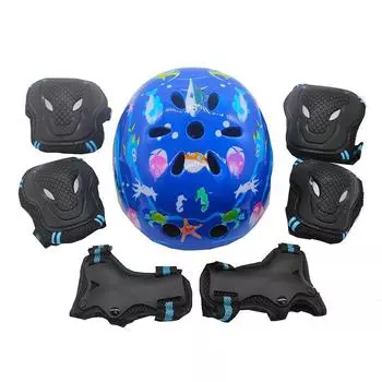 Детский самокат Беговел Самокат Спортивная защитная экипировка Специальный шлем Защитная экипировка Защитный шлем S size 48-55cm