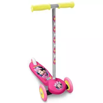 Детский самокат Minnie Mouse, розовые колеса, 3 шт., один размер