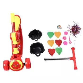 Детский самокат Red Bird in 1, регулируемый по высоте руль, складное сиденье с широкими шинами, седло для малышей