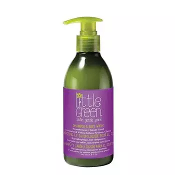 Детский шампунь и гель для душа Little Green 22