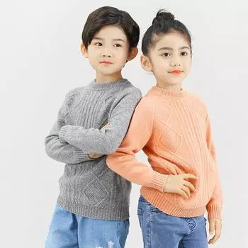 Детский шерстяной свитер, водолазка из 100% мериносовой шерсти, детский зимний толстый теплый шерстяной пуловер для мальчиков и девочек, осенний джемпер, кашемировые свитера, вязаные топы