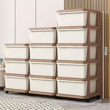 Детский шкафчик, ящик для хранения игрушек, ящик для хранения, многослойный, напольный, пластиковый шкаф для детской одежды