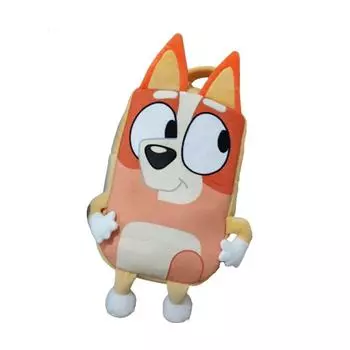 Детский школьный рюкзак Bluey для детского сада, плюшевый, для малышей, детский, повседневная сумка, мягкий