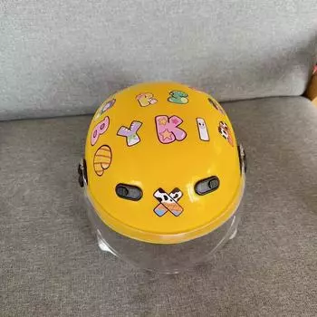 Детский шлем для мальчиков Four Seasons Защита от солнца для девочек Four Seasons Универсальный детский летний переносной шлем для детей Kindergarten Baby 3