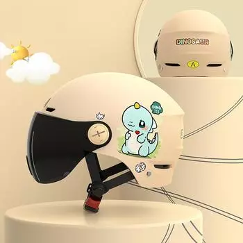 Детский шлем для мальчиков и девочек, шлем-половинка для электросамоката, детский летний шлем на четыре сезона, с покраской 3C children s helmet