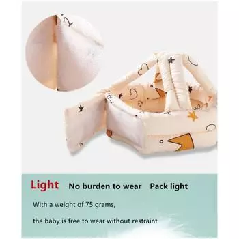 Детский шлем для младенцев и малышей, защитный чехол для головы, регулируемый защитный колпачок, защитная шапка для головы ребенка