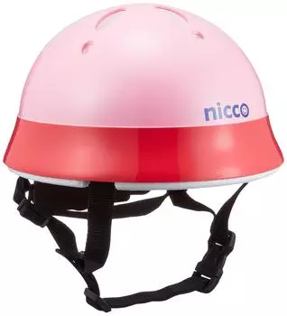 Детский шлем Kumika Kogyo nicco hard shell розовый KH002