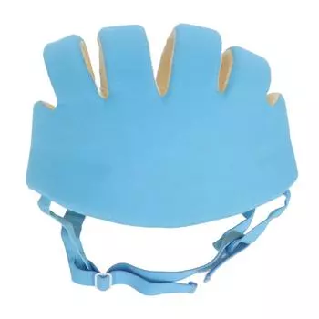 Детский шлем, мягкий, дышащий, регулируемый, детский защитный головной убор, шапка для няни от 8 до 36 месяцев синий