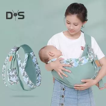 Детский слинг, дышащий, мягкий, удобный, эргономичный, моющийся, трудосберегающий, хлопковый, спереди, для удержания новорожденного, сумка-переноска для улицы C