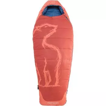 Детский спальный мешок для кемпинга NORDISK Outdoor PUK SCOUT, вяленые томаты, японский, 110351 [Оригинальный продукт]
