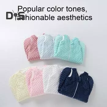 Детский спальный мешок, ультрамягкий, для малышей, жилет, сохраняющий тепло, одеяло унисекс, двухсторонняя застежка-молния, спальный мешок для новорожденных, реквизит для фотосъемки белый