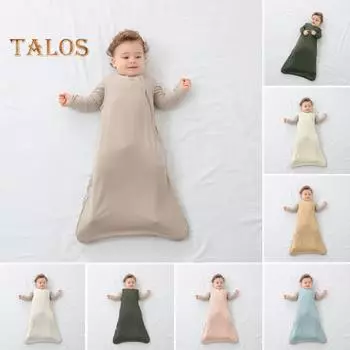 Детский спальный мешок, ультрамягкий носимый жилет для малышей, сохраняющее тепло одеяло унисекс, дышащий спальный мешок для новорожденных, реквизит для фотосессии, одежда для сна S белый
